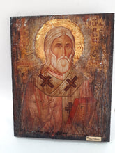 Load image into Gallery viewer, Saint Therapon (Mytilene) -Orthodox Icon Byzantine Religious Antique Style Icon - Vanas Collection