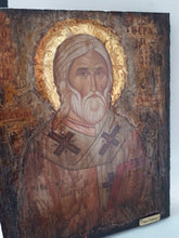 Load image into Gallery viewer, Saint Therapon (Mytilene) -Orthodox Icon Byzantine Religious Antique Style Icon - Vanas Collection