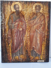 Load image into Gallery viewer, Saints Peter and Paul the Apostles Icon-Greek Russian Byzantine Orthodox Icons - Vanas Collection