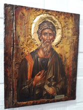 Load image into Gallery viewer, St. Andrew the Apostle-Handmade Greek Byzantine Icon-Orthodox Icon Antique - Vanas Collection