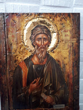 Load image into Gallery viewer, St. Andrew the Apostle-Handmade Greek Byzantine Icon-Orthodox Icon Antique - Vanas Collection