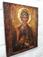 Load image into Gallery viewer, St. Andrew the Apostle-Handmade Greek Byzantine Icon-Orthodox Icon Antique - Vanas Collection