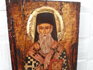 St. Dionysius of Zakynthos Aegina Icon-Greek Orthodox Russian Byzantine Icons - Vanas Collection