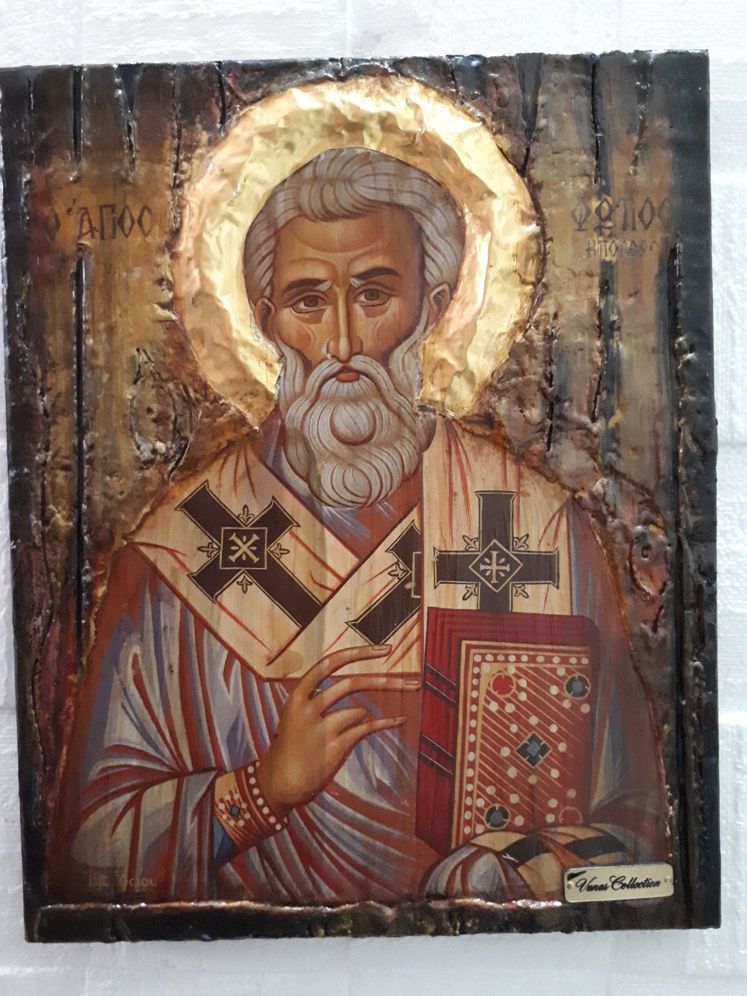 St Fotios Photius Photios the Great Patriarch of Constantinople Orthodox Icons - Vanas Collection