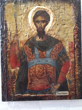 Load image into Gallery viewer, St. Theodore Tiron Tyrone Icon-Greek Russian Orthodox Byzantine Handmade Icons - Vanas Collection