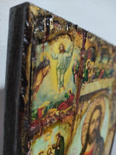 Load image into Gallery viewer, The Life of Jesus Christ Icon- Greek Russian Orthodox Russian Icons - Vanas Collection