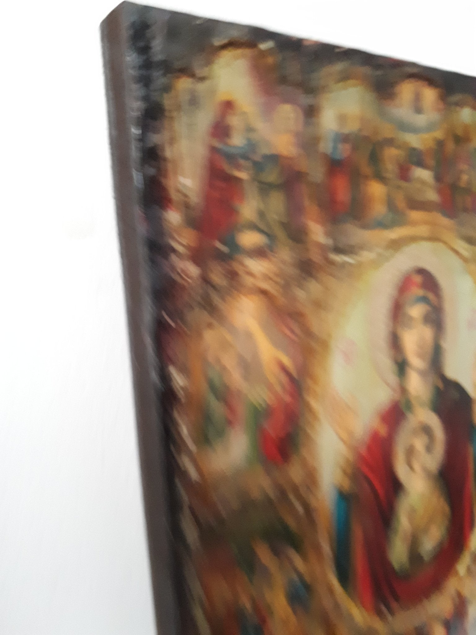 Virgin Mary and Jesus Christ the Life Icon- Greek Orthodox Russian Icons - Vanas Collection