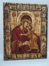 Load image into Gallery viewer, Virgin Mary Glykofilousa Panagia Glykophilousa Icon- Greek Orthodox Byzantine Icons - Vanas Collection