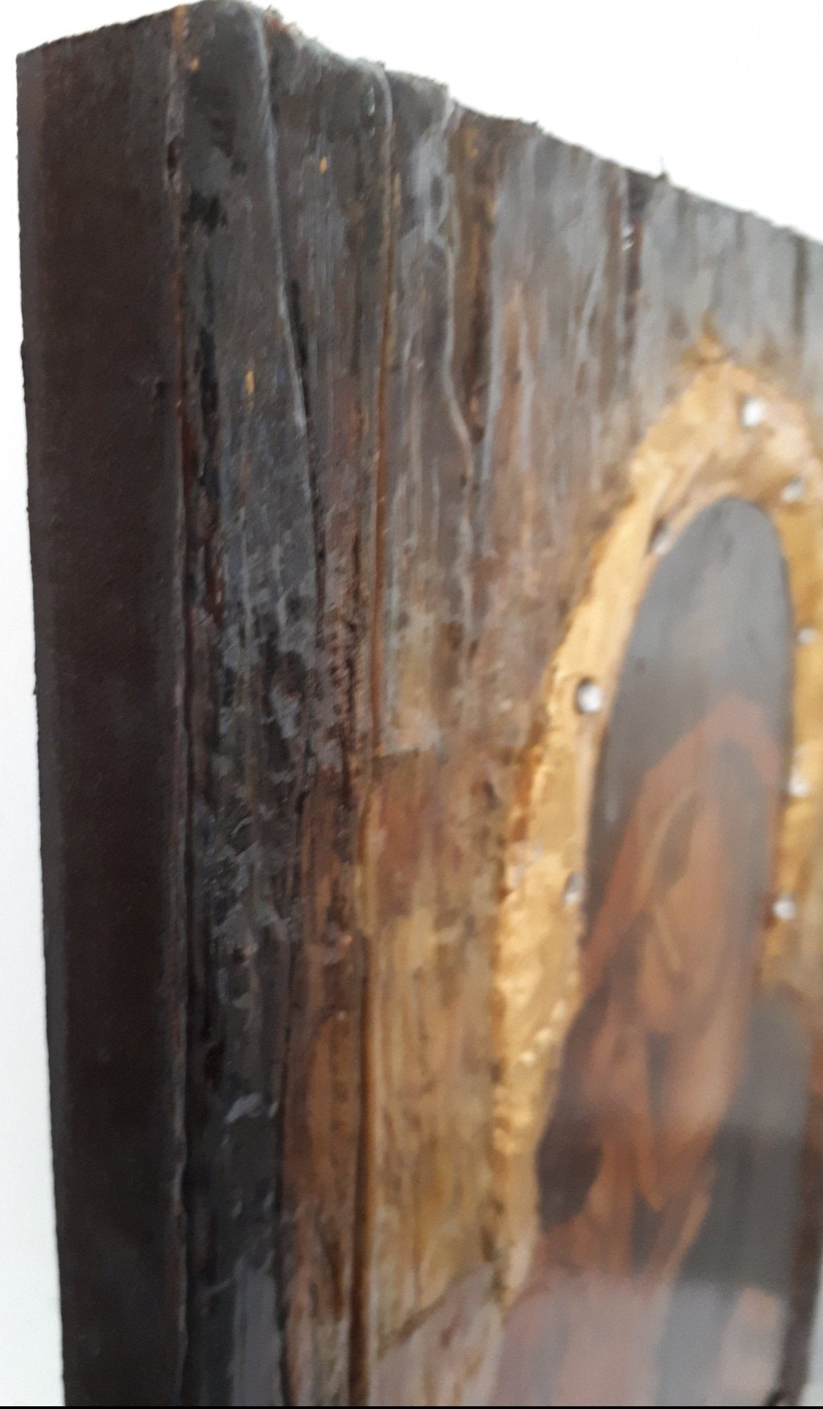 Virgin Mary of Love Donskaya Russian Icon-Orthodox Antique Style Icon - Vanas Collection