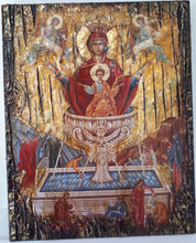 Load image into Gallery viewer, Virgin Mary Panagia and Child The Life Giving Spring Icon -Orthodox Greek Icons - Vanas Collection