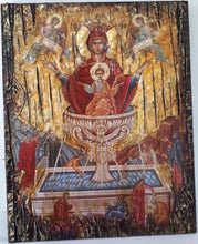 Load image into Gallery viewer, Virgin Mary Panagia and Child The Life Giving Spring Icon -Orthodox Greek Icons - Vanas Collection
