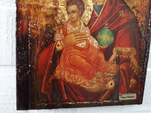 Load image into Gallery viewer, Virgin Mary Panagia Therapevousa Icon-Orthodox Greek Byzantine Handmade Icons - Vanas Collection