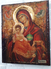 Load image into Gallery viewer, Virgin Mary Panagia Therapevousa Icon-Orthodox Greek Byzantine Handmade Icons - Vanas Collection