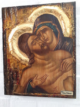 Laden Sie das Bild in den Galerie-Viewer, Virgin Mary with Jesus Christ Panagia Icon-Greek Orthodoxox Byzantine Icons - Vanas Collection