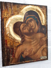 Load image into Gallery viewer, Virgin Mary with Jesus Christ Panagia Icon-Greek Orthodoxox Byzantine Icons - Vanas Collection